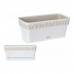 Selvvandende planter Stefanplast 3919201 Hvid Beige Plastik 13,3 x 12,3 x 29,3 cm