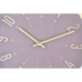 Reloj de Pared DKD Home Decor Azul Granate Aluminio Moderno 30 x 4 x 30 cm (2 Unidades)