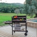 Holzkohlegrill mit Rädern DKD Home Decor Schwarz natürlich Metall Stahl 113 x 51 x 97 cm (113 x 51 x 97 cm)