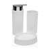 Set da Bagno Versa Bianco polipropilene (6,5 x 16 x 6,5 cm)