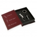 Set de Accesorii pentru Vin Versa Carte Lemn 4 x 22 x 16,5 cm