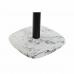 Portarotolo di Carta da Cucina DKD Home Decor Bianco Nero Metallo Resina 16 x 16 x 32,5 cm