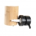 Soap Dispenser DKD Home Decor Black Natural Bamboo polypropylene