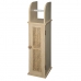 Gemakkelijk verplaatsbare meubels Versa Toilet rol 18 x 78 x 20 cm Hout