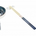 Conjunto de sushi DKD Home Decor 34 x 29,5 x 7,3 cm Porcelana Azul Branco Oriental (34 x 29,5 x 7,3 cm)