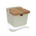 Sockerströare Versa Beige 8,8 x 8,5 x 8,8 cm Keramik