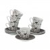 Set 6 Hrnků na Kávu Versa Balbec Porcelán