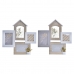 Foto rāmis DKD Home Decor Koks 39 x 3 x 41 cm Dabisks Augs (2 gb.)