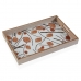 Tabuleiro Versa Madeira MDF 30 x 5 x 45 cm