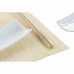 Sushi-set DKD Home Decor Bamboe Keramiek Wit Natuurlijk Orientaals 28,5 x 19,5 x 3,3 cm (9 Onderdelen) (28,5 x 19,5 x 3,3 cm)