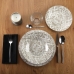 Tableware Versa Damasco Porcelain 18 Pieces