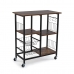 Kitchen Trolley Versa Brown MDF Wood 40 x 86 x 72,5 cm