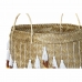 Σετ Καλαθιών DKD Home Decor Πολύχρωμο Bamboo Κρόσσια Boho 3 Τεμάχια