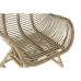 градински стол DKD Home Decor Többszínű Természetes Rattan 61 x 58 x 92 cm 62 x 62 x 92 cm