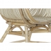 градински стол DKD Home Decor Többszínű Természetes Rattan 61 x 58 x 92 cm 62 x 62 x 92 cm