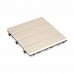 Nestable Tile Sammensat Beige Polyetylen 30 x 2,6 x 30 cm (6 enheder)