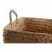 Set de basket DKD Home Decor Naturel Marron Boho