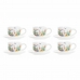 Ensemble de tasses à café DKD Home Decor Multicouleur 180 ml Dolomite