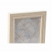 Muurfotlijst DKD Home Decor 32,5 x 1,5 x 45 cm Kristal Natuurlijk Groen Hout MDF Scandinavisch