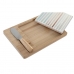 Δίσκος για σνακ DKD Home Decor Bamboo Αλουμίνιο Πήλινα 21,5 x 11,8 x 1,5 cm