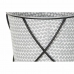 Grytesett DKD Home Decor Svart Grå Metall Jern Kvadrat 30 x 40 cm 37 x 37 x 82 cm (2 enheter)