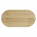 Πίνακας κοπής DKD Home Decor Φυσικό Bamboo Αλουμίνιο 29,2 x 15 x 1,6 cm