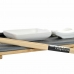 Conjunto de sushi DKD Home Decor Castanho Preto Natural Bambu Ardósia 30 x 10 x 3,5 cm (9 Peças) (30 x 10 x 3,5 cm)