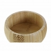 Δίσκος για σνακ DKD Home Decor Μαύρο Φυσικό Bamboo 15 x 15 x 5,5 cm (x2)