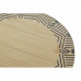 Stalo kilimėlis DKD Home Decor Juoda Natūralus Bambukas 20 x 20 x 1 cm