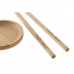 Conjunto de sushi DKD Home Decor 24 x 0,5 x 0,5 cm Natural Oriental