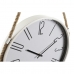 Horloge Murale DKD Home Decor 40 x 4,5 x 55 cm Corde Fer (2 Unités)