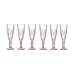 Champagneglas Glas Rosa 6 antal (170 ml)