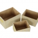 Basket set DKD Home Decor 32 x 24 x 18 cm