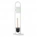 Toiletpapirholder med toiletbørsteholder Berilo CN-B0810P - 401 Hvid 16 x 28,5 x 80,8 cm (4 enheder)