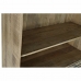 Police DKD Home Decor Černý Kov Tmavě hnědá mangové dřevo 100 x 40 x 180 cm
