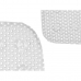 Sklisikker dusjmatte Grå PVC 53 x 52,5 x 1 cm (6 enheter)