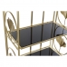 Raft DKD Home Decor Geam Auriu* Metal (60 x 32 x 161,5 cm)