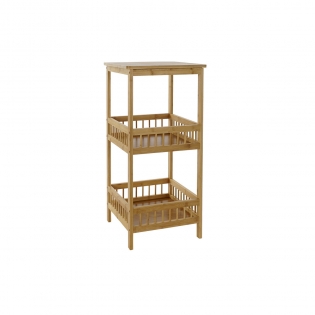 Wholesale Multifunctional 3 Tier Bamboo Bathroom Shelving Unit