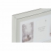 Cornice Portafoto DKD Home Decor Cristallo polistirene Dorato Argentato Tradizionale 47 x 2 x 29 cm (2 Unità)