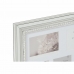 Cadre photo DKD Home Decor Luxury 46,5 x 2 x 40 cm Verre Argenté Doré polystyrène Traditionnel (2 Unités)