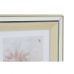 Photo frame DKD Home Decor Golden Silver Aluminium Crystal polystyrene Traditional 47 x 2 x 40 cm (2 Units)