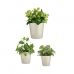 Blumentopfset Ø 14 cm Ø 22 cm Ø 17 cm Cónica 3 Stücke Grau