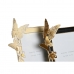 Κορνίζα DKD Home Decor 21 x 3 x 25 cm Κρυστάλλινο Μαύρο Μπεζ Χρυσό Ρητίνη Πεταλούδες Shabby Chic (x2)