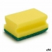 Mazgāšanas spilventiņš Dzeltens Zaļš Sintētiskā šķiedra 4 x 9 x 6,5 cm (96 gb.)