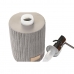 Dispenser di Sapone DKD Home Decor Grigio Cemento polipropilene