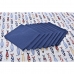 Conjunto de toalhas de mesa DKD Home Decor 150 x 250 x 0,5 cm Vermelho Azul Branco (2 Unidades)