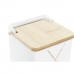 Saltkar med lock DKD Home Decor Havsblå Multicolour Bambu Dolomite 12,5 x 12,5 x 11,5 cm