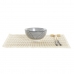 Sada na sushi DKD Home Decor 14,5 x 14,5 x 31 cm Čierna Kamenina Orientálny (16 Kusy)