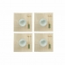 Комплект Суши DKD Home Decor 14,5 x 14,5 x 31 cm Зелен Каменинов Ориенталски (16 Части)
