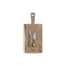 Schneidebrett-Set DKD Home Decor 2 Messer Edelstahl Akazienholz 34 x 16 x 3,2 cm (2 Stück) (3 pcs)